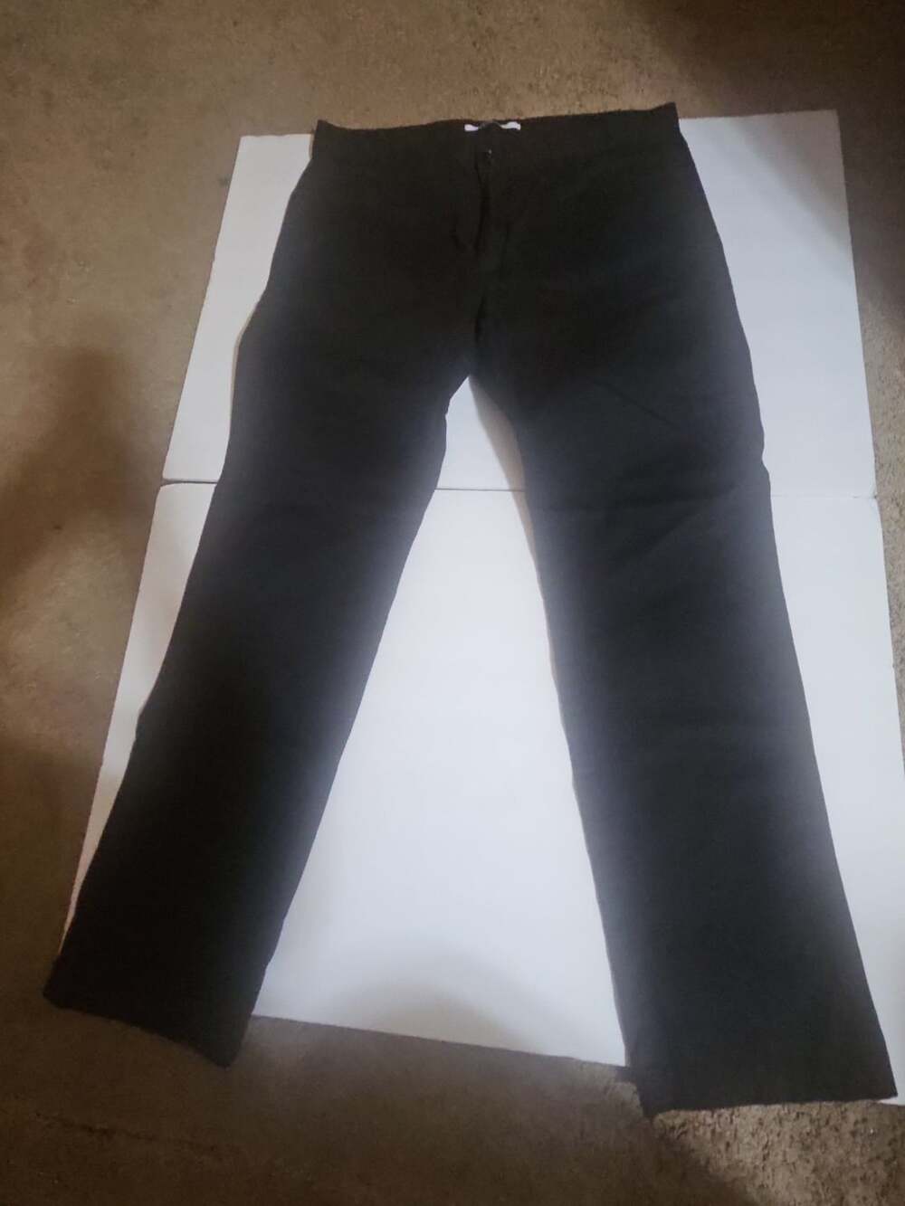Calvin Klein Slim Fit Pants Size 36x32 Black